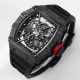 Richard Mille - RM35-02 RAFAEL NADAL 44.5mm Skeleton NTPT Dial on Black Strap BBR RMAL1 Super Clone