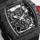 Richard Mille - RM35-02 RAFAEL NADAL 44.5mm Skeleton NTPT Dial on Black Strap BBR RMAL1 Super Clone