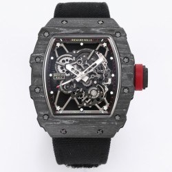 Richard Mille - RM35-01 44.5mm Skeleton NTPT Dial on Black Nylon Strap BBR RMUL3 Super Clone