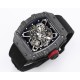 Richard Mille - RM35-01 44.5mm Skeleton NTPT Dial on Black Nylon Strap BBR RMUL3 Super Clone