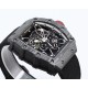 Richard Mille - RM35-01 44.5mm Skeleton NTPT Dial on Black Nylon Strap BBR RMUL3 Super Clone