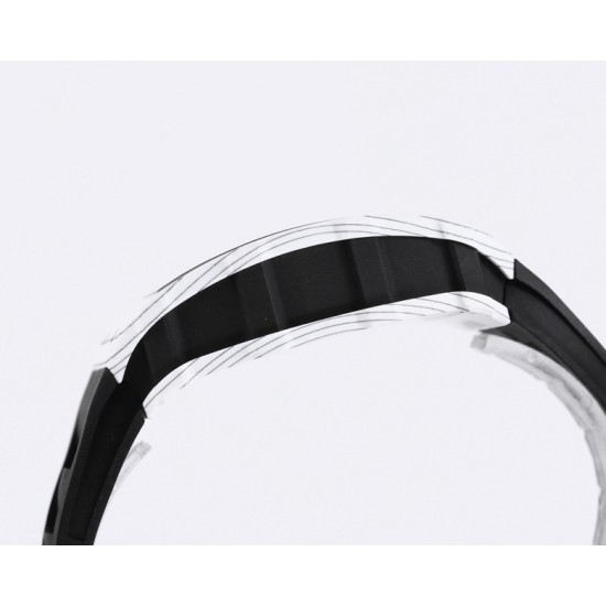 Richard Mille- RM35-01 Americas White NTPT/RU Skeleton Dial on Black Strap BBR RMUL3 Super Clone