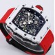 Richard Mille- RM35-01 Americas White NTPT/RU Skeleton Dial on Red Nylon Strap BBR RMUL3 Super Clone