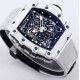 Richard Mille- RM35-01 Americas White NTPT/RU Skeleton Dial On White Nylon Strap BBR RMUL3 Super Clone