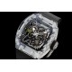 Richard Mille - RM35-01 Transparent Skeleton Dial With Black Rubber Strap Sonic RMUL2 Super Clone