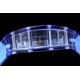 Richard Mille- RM12-01 Tourbillon Transparent Skeleton Dail With Blue Rubber Strap RMF