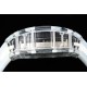 Richard Mille- RM12-01 Tourbillon Transparent Skeleton Dail With White Rubber Strap RMF