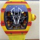 Richard Mille-RM27-03 Limited Edition Rafael Nadal 43mm Yellow FC/NY Blk/Blk BBR Tourbillon
