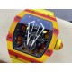 Richard Mille-RM27-03 Limited Edition Rafael Nadal 43mm Yellow FC/NY Blk/Blk BBR Tourbillon