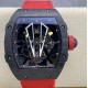 Richard Mille-RM27-03 Limited Edition Rafael Nadal 43mm Black NTPT/NY Red Strap BBR Tourbillon