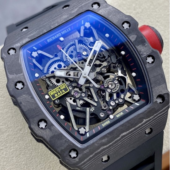 Richard Mille - RM35-02 Skeleton Dial NTPT With Black Rubber Strap T+F RMUL2 Super Clone