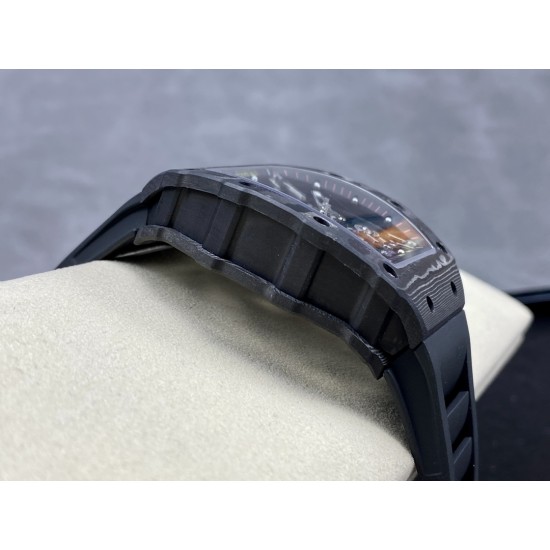 Richard Mille - RM35-02 Skeleton Dial NTPT With Black Rubber Strap T+F RMUL2 Super Clone