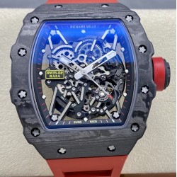 Richard Mille - RM35-02 Skeleton Dial NTPT With Red Rubber Strap T+F RMUL2 Super Clone