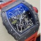 Richard Mille - RM35-02 Skeleton Dial NTPT With Red Rubber Strap T+F RMUL2 Super Clone