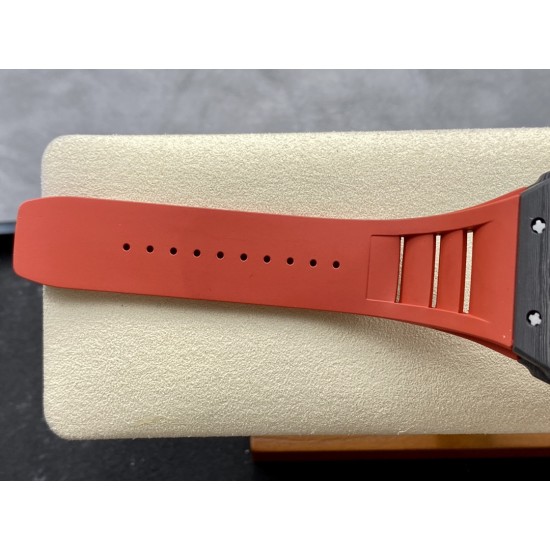 Richard Mille - RM35-02 Skeleton Dial NTPT With Red Rubber Strap T+F RMUL2 Super Clone