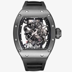 Richard Mille - RM055 43mm Black Cer/RU Skeleton Dial BBR RMUL2 Super Clone