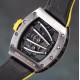Richard Mille - RM59-01 43mm Diamonds NTPT Carbon Fiber Yellow Nylon Strap Tourbillon