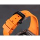 Richard Mille - RM59-01 43mm Diamonds NTPT Carbon Fiber Orange Rubber Strap Tourbillon