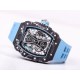 Richard Mille-RM53-01 43mm TPT Carbon/RU Skeleton Dial JBF Tourbillon Updated Version Super Clone