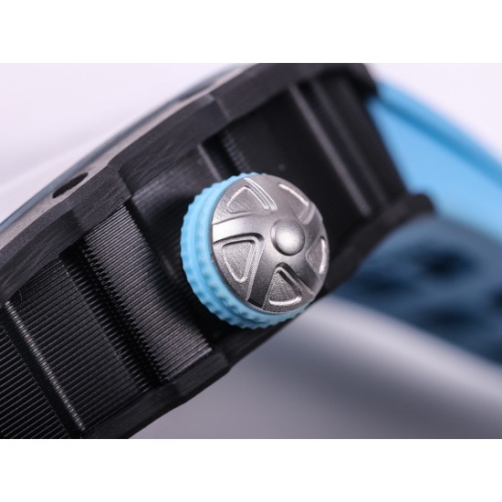 Richard Mille-RM53-01 43mm TPT Carbon/RU Skeleton Dial JBF Tourbillon Updated Version Super Clone