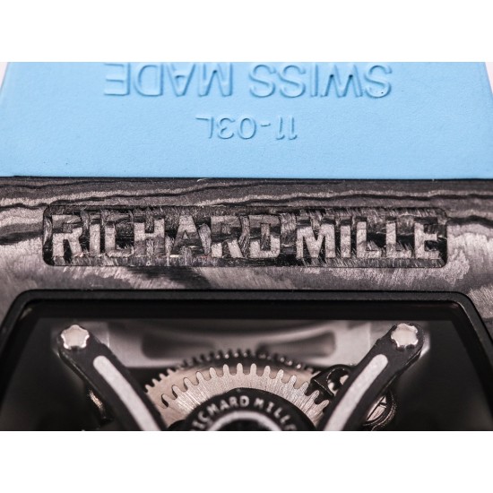 Richard Mille-RM53-01 43mm TPT Carbon/RU Skeleton Dial JBF Tourbillon Updated Version Super Clone