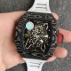 Richard Mille - RM35-02 42.7mm Carbon Case Rubber Strap Skeleton Dial ZF RMUL3 Super Clone