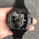 Richard Mille - RM52-01 42.7 Black Ceramic Case Black Rubber Strap Skeleton Skull Dial ZF Manual Movement