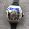 Richard Mille - RM052 42.7 Titanium Case Black Rubber Strap Skeleton Skull Dial ZF Manual Movement