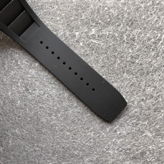 Richard Mille - RM052 42.7 Titanium Case Black Rubber Strap Skeleton Skull Dial ZF Manual Movement