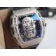 Richard Mille - RM052 42.7 Titanium Case Black Rubber Strap Skeleton Skull Dial ZF Manual Movement