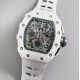 Richard Mille - RM11-03LMC 44.5mm Auto Flyback Chrono Ceramic Case Rubber Strap KVF A7750 Super Clone