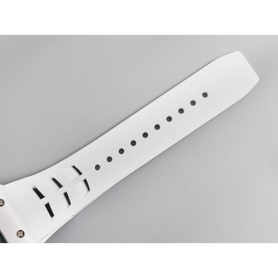 Richard Mille - RM11-03LMC 44.5mm Auto Flyback Chrono Ceramic Case Rubber Strap KVF A7750 Super Clone