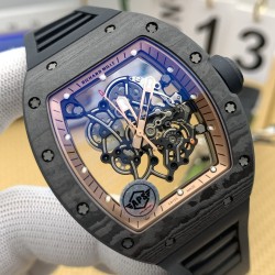 Richard Mille - RM055 42.7mm Gold NTPT/RU Skeleton Dial APS RMUL2 Super Clone