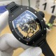 Richard Mille - RM055 43mm Black Cer/RU Skeleton Black Dial APSF RMUL2 Super Clone