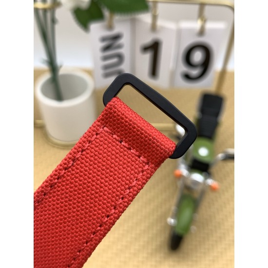 Richard Mille- RM35-01 Americas White NTPT/RU Skeleton Dial on Red Nylon Strap BBSF RMUL3 Super Clone