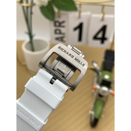 Richard Mille - RM055 42.7mm White Crown NTPT/RU Skeleton Dial APS RMUL2 Super Clone