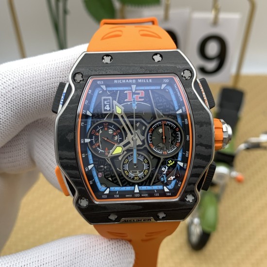 Richard Mille - RM65-01 41mm NTPT Carbon Automatic Split-Seconds Chronograph Automatic