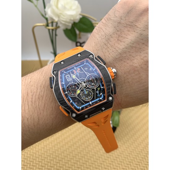 Richard Mille - RM65-01 41mm NTPT Carbon Automatic Split-Seconds Chronograph Automatic