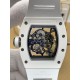 Richard Mille - RM055 43mm White Cer/RU Skeleton Black Dial APSF RMUL2 Super Clone