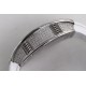 Richard Mille - RM07-01 Ladies 31.5mm Mop Full Diamonds Case on White Rubber ZF CRMA2