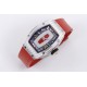 Richard Mille - RM07-01 Ladies 31.5mm Red Diamonds Sketelon Dial on Red Rubber ZF CRMA2