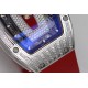 Richard Mille - RM07-01 Ladies 31.5mm Red Diamonds Sketelon Dial on Red Rubber ZF CRMA2