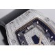 Richard Mille - RM07-01 Ladies 31.5mm Black Diamonds Sketelon Dial on Black Rubber ZF CRMA2