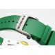 Richard Mille - RM61-01 43mm White Ceramic/RU Sketelon Dial on Green Rubber Strap ZF RMUL2