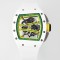 Richard Mille - RM61-01 43mm White Ceramic/RU Sketelon Dial on White Rubber Strap ZF RMUL2