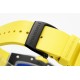 Richard Mille - RM61-01 43mm Black Ceramic/RU Sketelon Dial on Yellow Rubber Strap ZF RMUL2