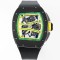 Richard Mille - RM61-01 43mm Black Ceramic/RU Sketelon Dial on Black Rubber Strap ZF RMUL2
