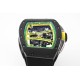 Richard Mille - RM61-01 43mm Black Ceramic/RU Sketelon Dial on Black Rubber Strap ZF RMUL2