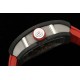 Richard Mille - RM07-01 32mm Ladies NTPT Carbon Case Red Rubber Strap Skeleton Dial G+ CRMA2 Automatic