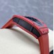 Richard Mille - RM07-01 32mm Ladies NTPT Carbon Case Red Rubber Strap Skeleton Dial G+ CRMA2 Automatic